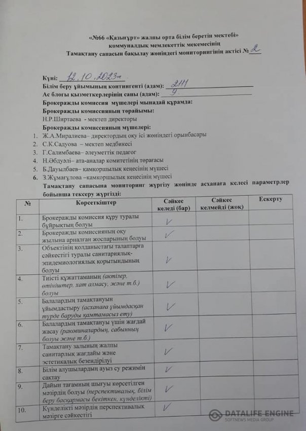 Сапалық мониторинг