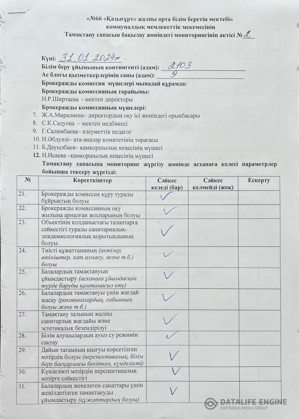 Сапалық мониторинг