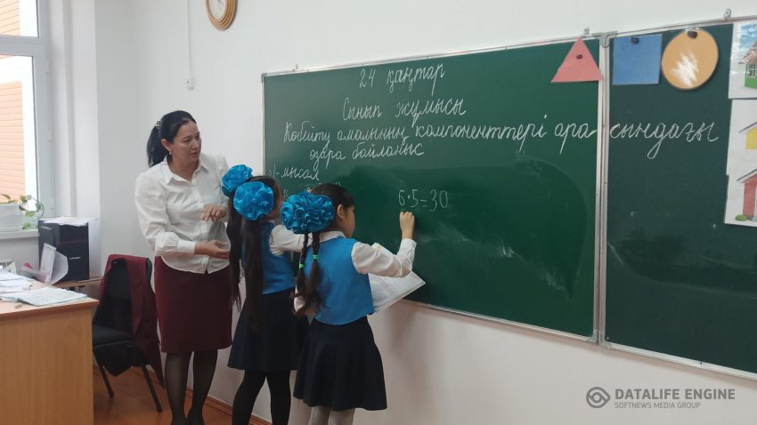 Математика пәнінен «Көбейту амалының компоненттері арасындағы өзара байланыс» тақырыбындағы ашық сабақ