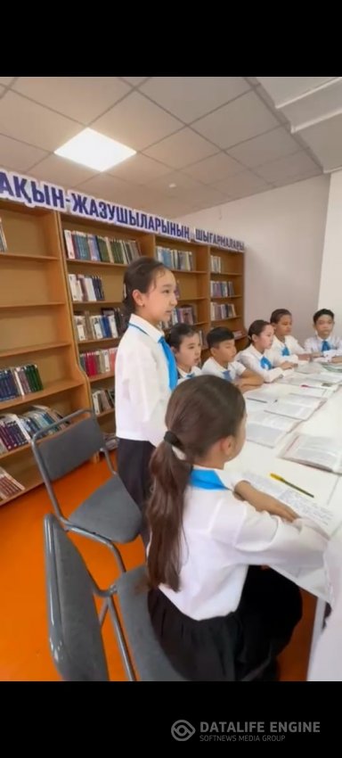 «Кітап оқитын ұлт» жобасы аясында кітапханада 20 минуттық кітап оқу