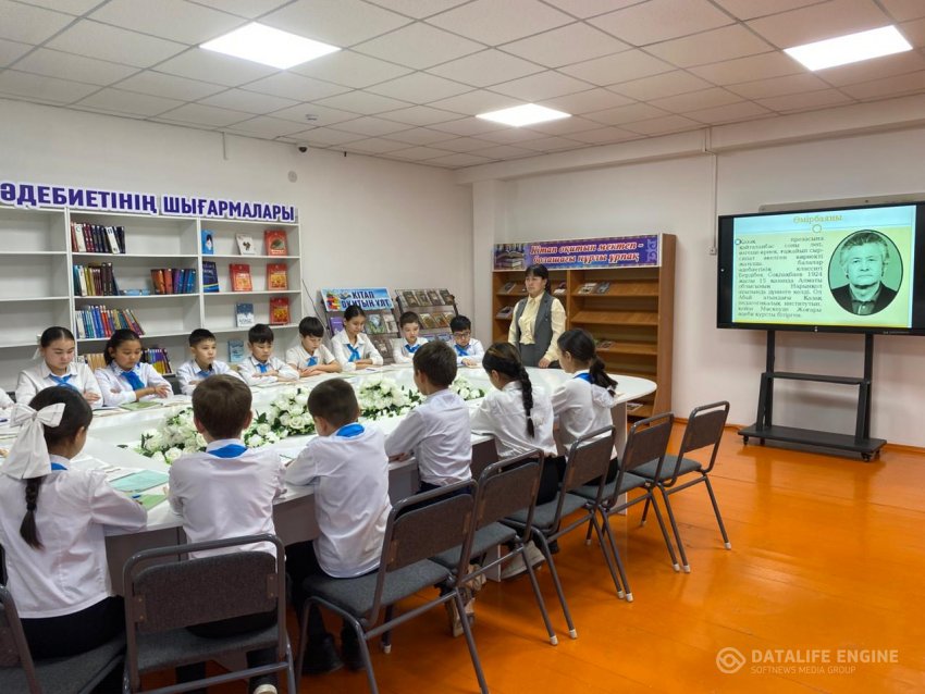 «Кітап оқитын ұлт» жобасы аясында мазмұнды іс-шара ұйымдастырылды.